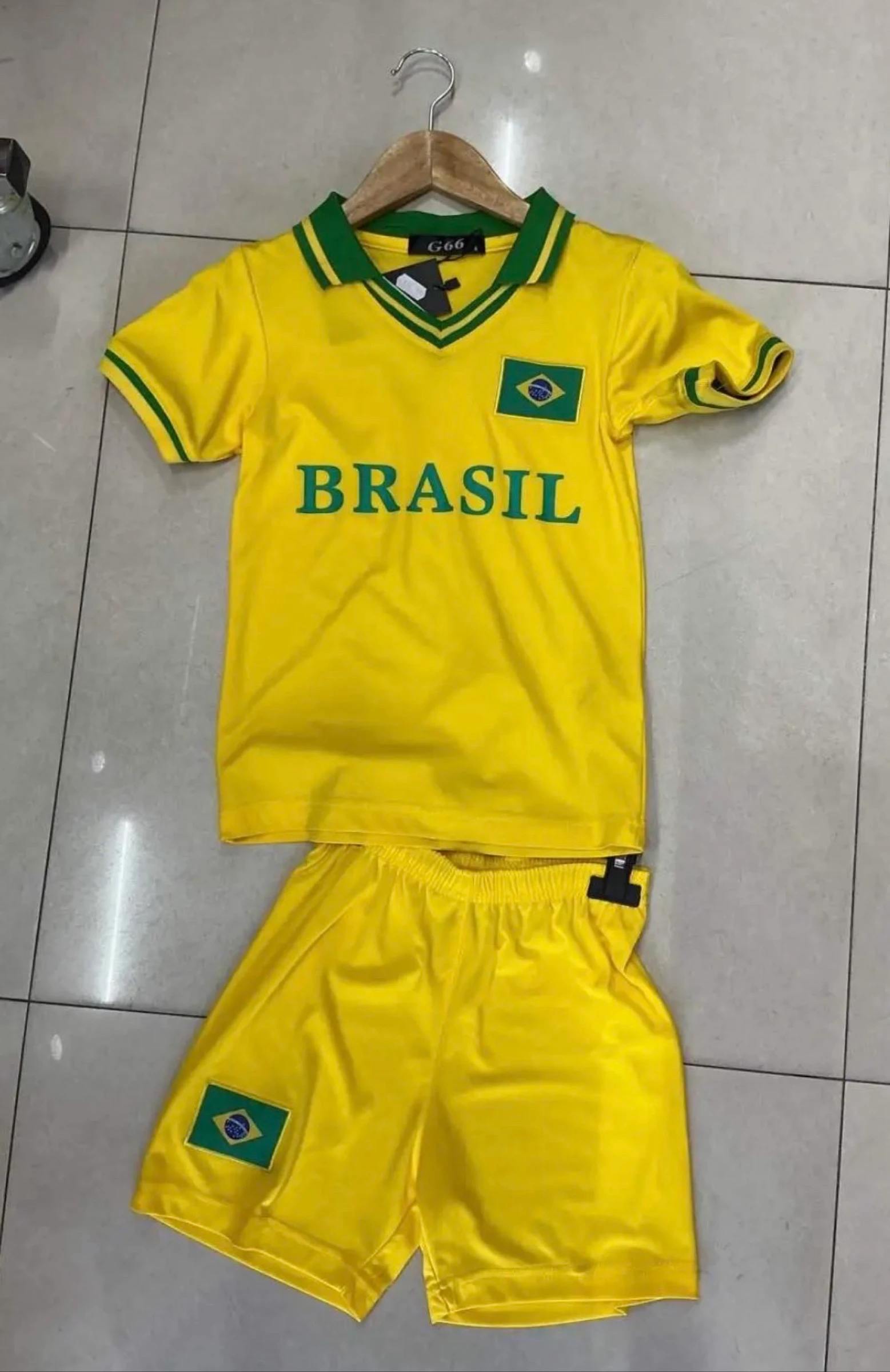 Conjunto de futebol 🇧🇷 infantil 10 anos Roupa+short – photo 2